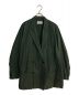 Graphpaper（グラフペーパー）の古着「Garment Dyed Twill Oversized Double Jacket」｜グリーン