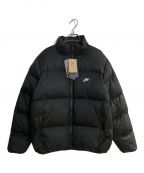 NIKEナイキ）の古着「AS M NK CLUB PUFFER JKT/アズエヌケークラブパフィージャケット」｜ブラック