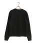 Maison Margiela (メゾンマルジェラ) TAPE LOGO PRINT SWEATSHIRT/テープロゴ プリント スウェット ブラック サイズ:44：24000円