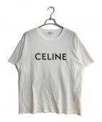 CELINEセリーヌ）の古着「コットンTシャツ」｜ホワイト