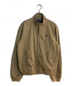 POLO RALPH LAURENポロ・ラルフローレン）の古着「COTTON TWILL JACKET/コットンツウィルジャケット」｜ベージュ