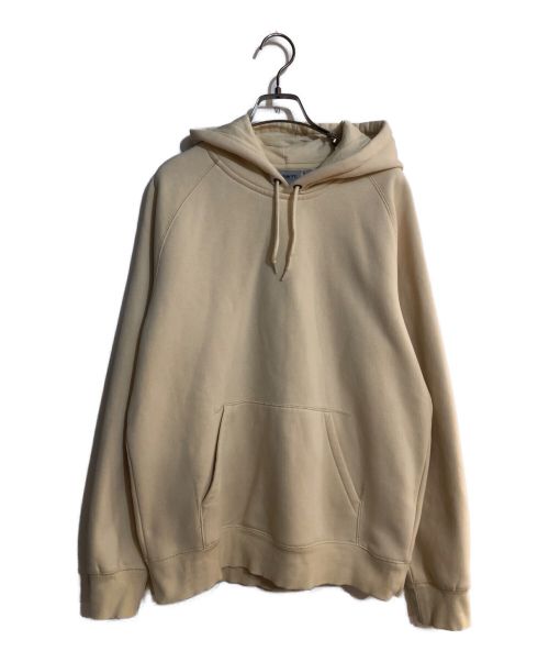 CarHartt（カーハート）CarHartt (カーハート) HOODED CHASE SWEAT/フーデッドチェイススウェット ベージュ サイズ:Mの古着・服飾アイテム