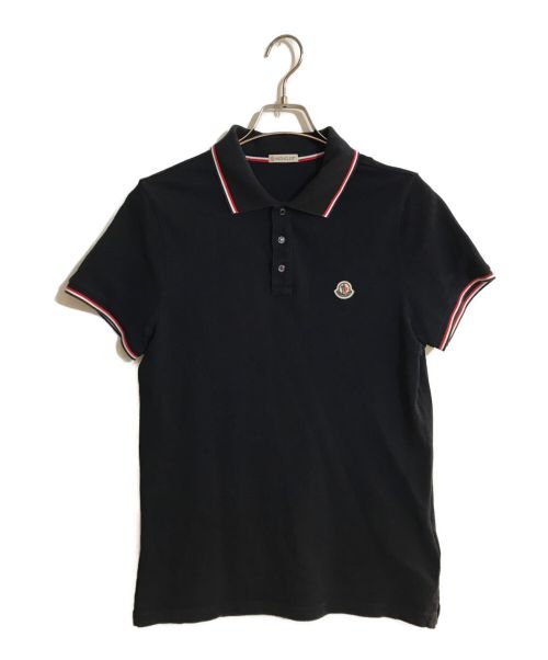 MONCLER（モンクレール）MONCLER (モンクレール) MAGLIA POLO MANICA CORTA ネイビー サイズ:SIZE Mの古着・服飾アイテム