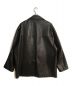 stein (シュタイン) LEATHER CAR JACKET/レザーカージャケット ブラック サイズ:SIZE M：108000円