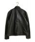 Denham (デンハム) Ｄouble Lather Riders Jacket ブラック サイズ: L：27800円