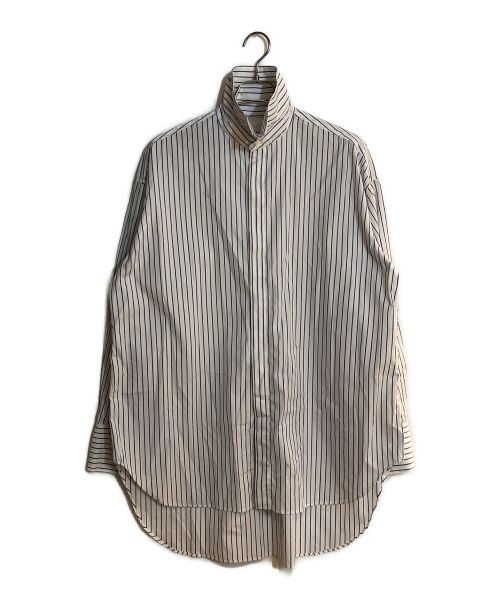 SUBLATIONS（サブレーションズ）SUBLATIONS (サブレーションズ) TAB COLLAR SHIRT/タブカラーシャツ ホワイト サイズ:2の古着・服飾アイテム