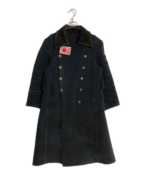 Japan vintage（ジャパンビンテージ）Japan vintage (ジャパンビンテージ) 刺し子ロングコート ブルー サイズ:表記なしの古着・服飾アイテム