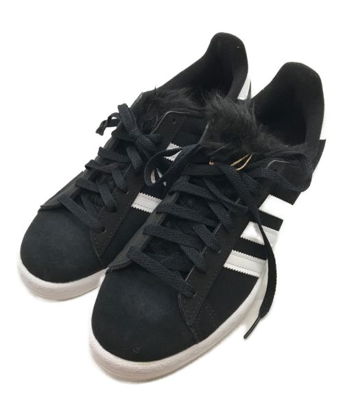 adidas（アディダス）adidas (アディダス) JEREMY SCOTT (ジェレミースコット) Bones Campus 80s/ボーンズ キャンパス ブラック サイズ:26cmの古着・服飾アイテム