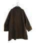 STEVEN ALAN (スティーブンアラン) MELTON PATCH BAL COLLAR COAT/メルトンパッチバルカラーコート ブラウン サイズ:L：9800円