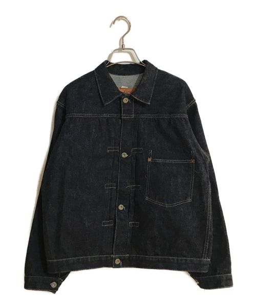 SUGAR CANE（シュガーケーン）SUGAR CANE (シュガーケーン) 13oz. BLUE DENIM BLOUSE S1944 MODEL/13オンスブルーデニムブルース1944モデル インディゴ サイズ:SIZE 40の古着・服飾アイテム