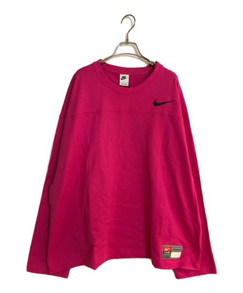 NIKE（ナイキ）NIKE (ナイキ) stussy (ステューシー) Long Sleeve Top x Stussy/ロングスリーブトップ ピンク サイズ:XL 未使用品の古着・服飾アイテム