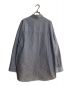 Graphpaper (グラフペーパー) Thomas Mason for GP L/S Oversized Regular Collar Shirt/オーバーサイズレギュラーカラーシャツ ブルー サイズ:F：15000円