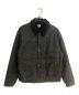 gold（ゴールド）の古着「RECYCLED WASTE SUVIN COTTON YARN 11oz. DENIM RANCH JACKET/リサイクルウォッシュスビンコットンヤーン11オンスデニムランチジャケット」｜ブラック