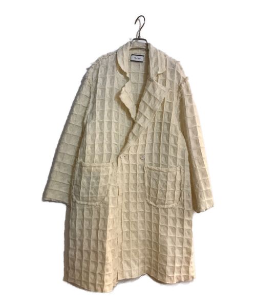 TAAKK（ターク）TAAKK (ターク) Big Waffle Gown/ビッグワッフルガウン ホワイト サイズ:2の古着・服飾アイテム