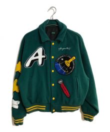 A FEW GOOD KIDS（アフューグッドキッズ）の古着「Rocket Collage Jacket」｜グリーン