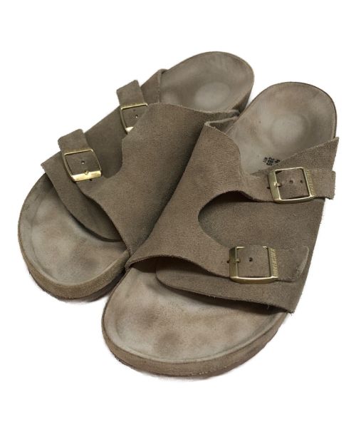 BIRKENSTOCK（ビルケンシュトック）BIRKENSTOCK (ビルケンシュトック) BEAMS (ビームス) Zurich BS/チューリッヒ ベージュ サイズ:28.5cmの古着・服飾アイテム