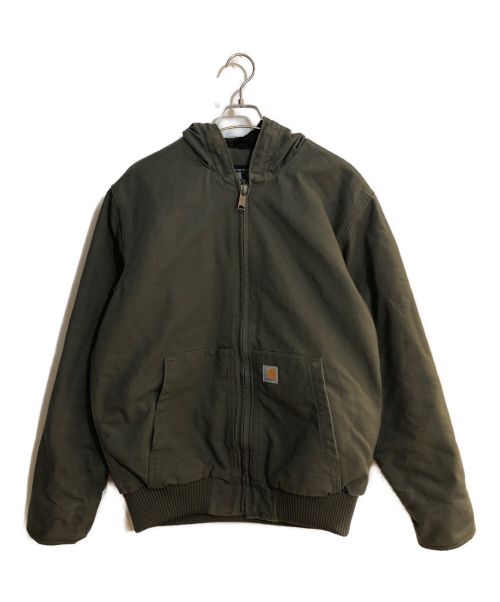 CarHartt（カーハート）CarHartt (カーハート) WASHED DUCK ACTIVE JACKET グレー サイズ:Mの古着・服飾アイテム