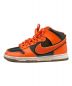 NIKE (ナイキ) Dunk High University Chenille Swoosh/ダンクハイユニバーシティシュニールスウォッシュ　 Black/Orange サイズ:SIZE 27.0cm：8800円