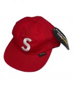 SUPREME×Corduraシュプリーム×コーデュラ）の古着「Cordura S Logo 6-Panel/コーデュラSロゴパネル」｜レッド