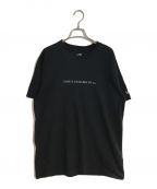 YOHJI YAMAMOTO×New Eraヨウジヤマモト×ニューエラ）の古着「S/S COTTON TEE/コットンティー」｜ブラック