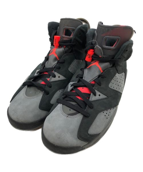 NIKE（ナイキ）NIKE (ナイキ) PARIS SAINT GERMAIN AIR JORDAN 6 RETRO INFRARED/パリサンジェルマン エア ジョーダン 6 レトロ インフレッド ブラック サイズ:28の古着・服飾アイテム