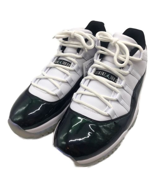 NIKE（ナイキ）NIKE (ナイキ) AIR JORDAN 11 RETRO LOW/エアジョーダン 11 レトロ ロウ ホワイト×ブラック サイズ:30の古着・服飾アイテム