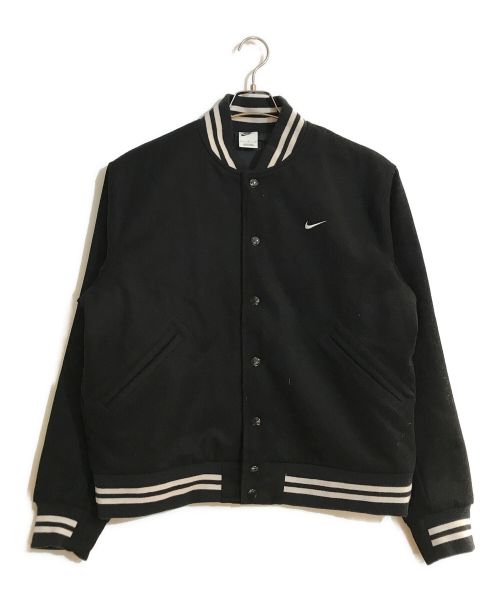 NIKE（ナイキ）NIKE (ナイキ) AS M NK AU VARSITY JKT/バーシティジャケット ブラック サイズ:Ｌの古着・服飾アイテム