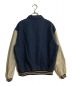 X-LARGE (エクストララージ) DENIM VARSITY JACKET/デニムバーシティジャケット インディゴ サイズ:SIZE M：5800円