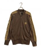 adidasアディダス）の古着「SUPERSTAR TRACK TOP/スーパースタートラックトップ」｜ブラウン