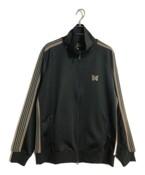 Needles（ニードルズ）Needles (ニードルズ) Track Jacket-Poly Smooth/トラックジャケット ポリエステル スムース グリーン サイズ:Lの古着・服飾アイテム