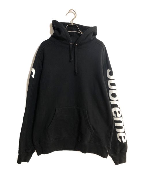 SUPREME（シュプリーム）Supreme (シュプリーム) Sideline Hooded Sweatshirt/サイドライン フーデット スウェットシャツ ブラック サイズ:Mの古着・服飾アイテム