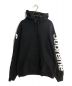 Supreme（シュプリーム）の古着「Sideline Hooded Sweatshirt/サイドライン フーデット スウェットシャツ」｜ブラック