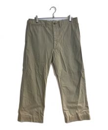 RRL（ダブルアールエル）の古着「Garment Dyed Officer's Trousers/ガーメントダイオフィサートラウザーズ」｜ベージュ