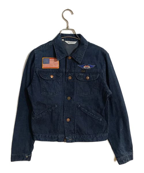 Wrangler（ラングラー）Wrangler (ラングラー) デニムジャケット ブルー サイズ:SIZE Sの古着・服飾アイテム