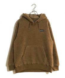 WILD THINGS（ワイルドシングス）の古着「FLUFFY BOA PARKA/フラッフィ―ボアパーカー」｜ベージュ