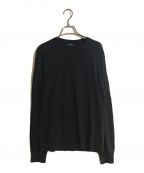 theoryセオリー）の古着「Regal Wool Crew Neck PO」｜ネイビー