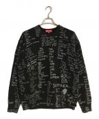 SUPREMEシュプリーム）の古着「GONZ POEMS SWEATER」｜グレー