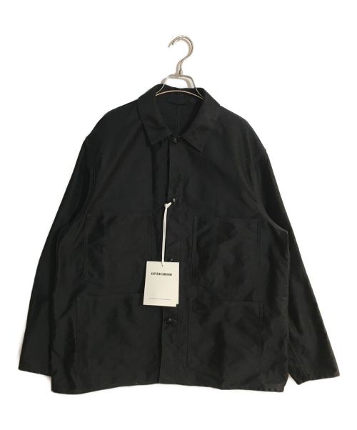 KAPTAIN SUNSHINE（キャプテンサンシャイン）KAPTAIN SUNSHINE (キャプテンサンシャイン) Moleskin Coverall/モールスキンカバーオール ブラック サイズ:SIZE 40の古着・服飾アイテム