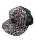 SUPREME（シュプリーム）の古着「Leopard Mesh Back 5-Panel/レオパード柄メッシュ」｜ホワイト×ブラック