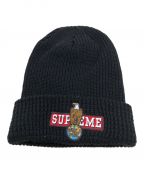 SUPREMEシュプリーム）の古着「Eagle Beanie」｜ブラック