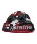 Supreme (シュプリーム) New Era (ニューエラ) Split Beanie レッド 未使用品：8800円