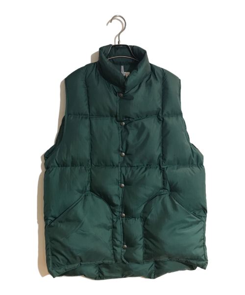 SIERRA DESIGNS（シエラデザインズ）SIERRA DESIGNS (シエラデザインズ) BEAMS PLUS (ビームスプラス) 別注DOWN VEST/別注ダウンベスト グリーン サイズ:Lの古着・服飾アイテム