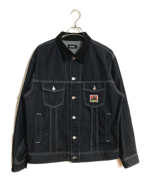 X-LARGE（エクストララージ）X-LARGE (エクストララージ) PATCHED TRUCKER JACKET/パッチドトラッカー ジャケット インディゴ サイズ:XLの古着・服飾アイテム