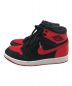 NIKE (ナイキ) WMNS AIR JORDAN 1 RETRO HI OG/キ エア ジョーダン 1 レトロ ハイ  Satin Bred サイズ:27cm：13000円