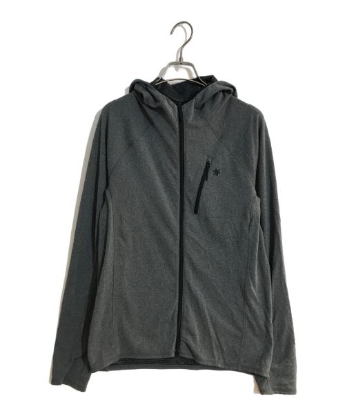 GOLDWIN（ゴールドウイン）GOLDWIN (ゴールドウイン) WOOL GRID HOODIE HZ/ウールグリッドフーディ グレー サイズ:Mの古着・服飾アイテム