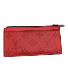 LOUIS VUITTON（ルイ ヴィトン）の古着「タイガラマ コインカードホルダー」｜レッド