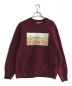 Supreme（シュプリーム）の古着「20AW Aerial Crewneck/エアリアル フォトプリント クルーネック」｜レッド