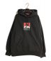 Supreme（シュプリーム）の古着「20AW Portrait Hooded Sweatshirt/ポートレート スウェット パーカー」｜ブラック