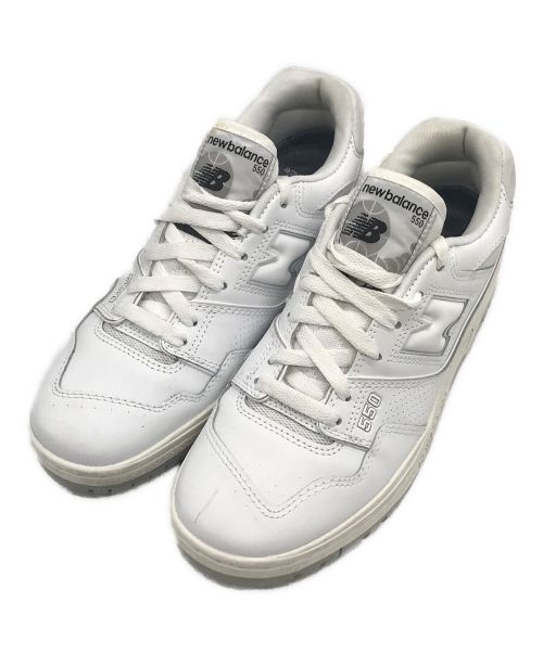 NEW BALANCE（ニューバランス）NEW BALANCE (ニューバランス) BB550PB1 ホワイト サイズ:24.5cmの古着・服飾アイテム