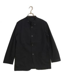 RAINMAKER（レインメーカー）の古着「OFFICER COLLAR DENIM JACKET/オフィサーカラージャケット」｜ネイビー